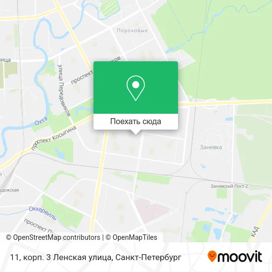 Карта 11, корп. 3 Ленская улица