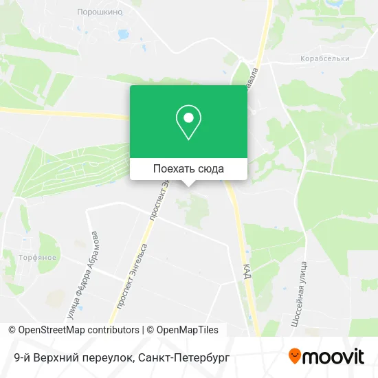 Карта 9-й Верхний переулок
