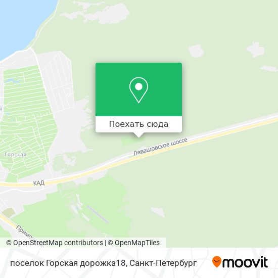 Карта поселок Горская дорожка18