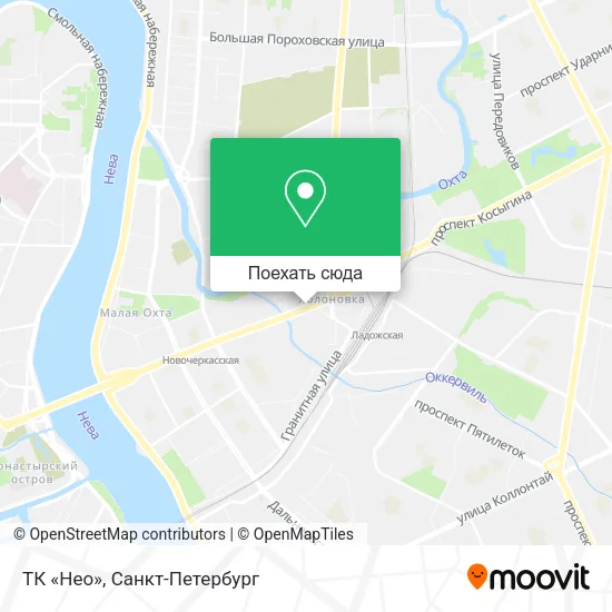 Карта ТК «Нео»