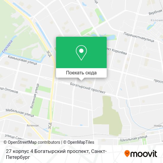 Карта 27 корпус 4 Богатырский проспект