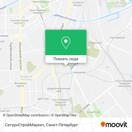Карта СатурнСтройМаркет
