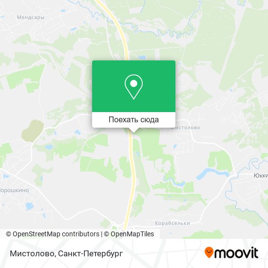 Карта Мистолово