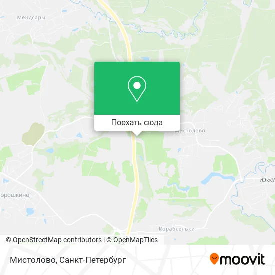 Карта Мистолово