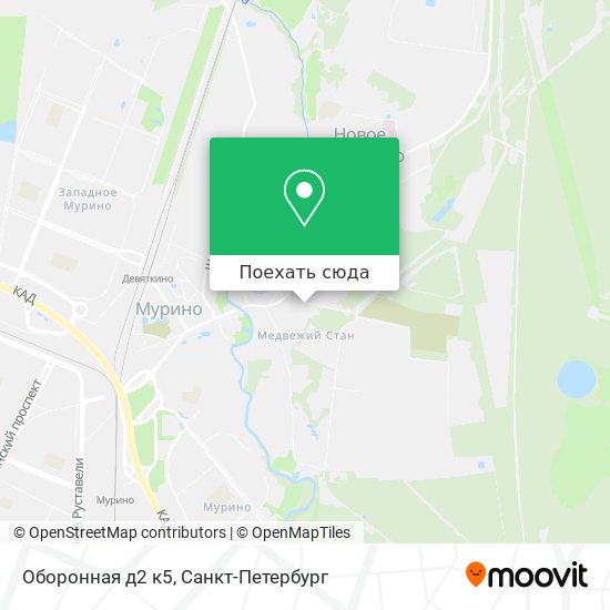 Карта Оборонная д2 к5