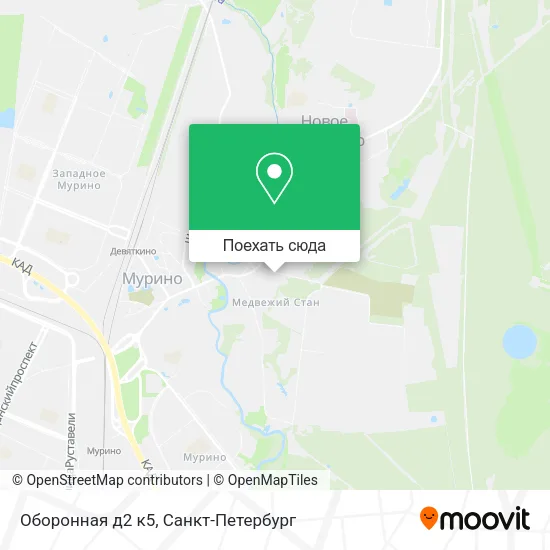 Карта Оборонная д2 к5