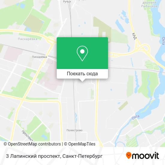 Карта 3 Лапинский проспект