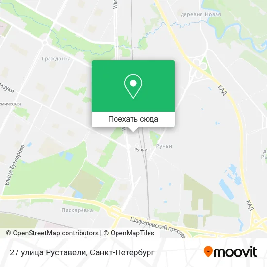 Карта 27 улица Руставели