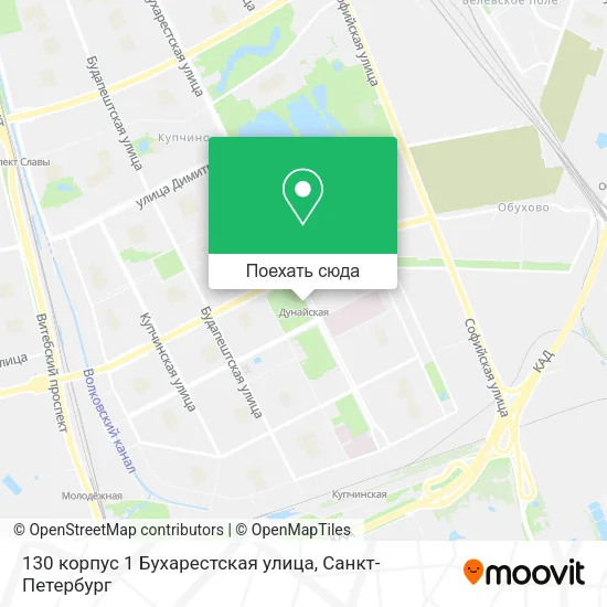 Карта 130 корпус 1 Бухарестская улица