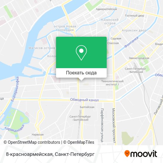 Карта 8-красноармейская