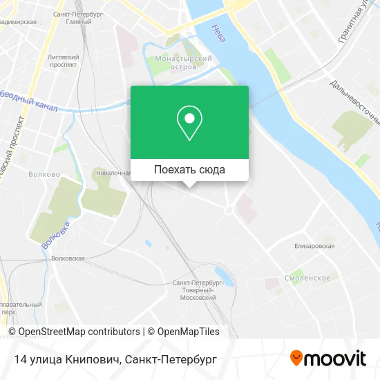 Карта 14 улица Книпович