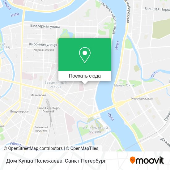 Карта Дом Купца Полежаева