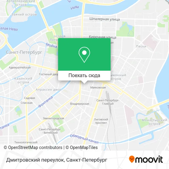 Карта Дмитровский переулок