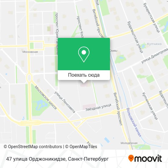 Карта 47 улица Орджоникидзе