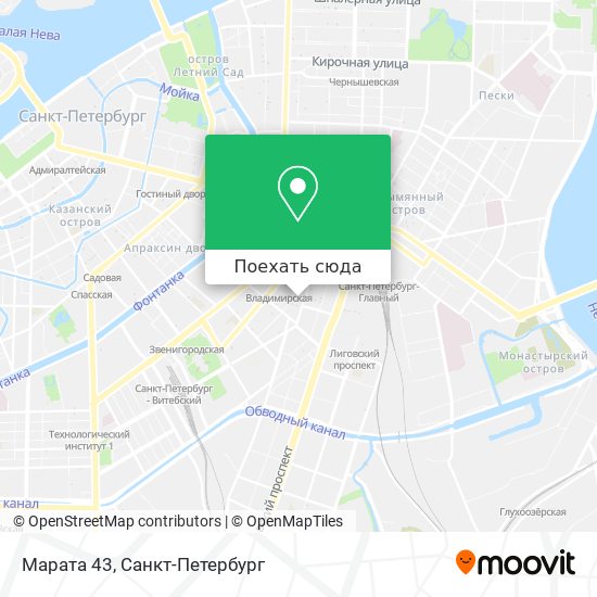 Карта Марата 43