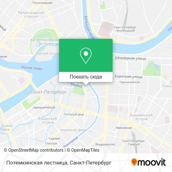 Карта Потемкинская лестница