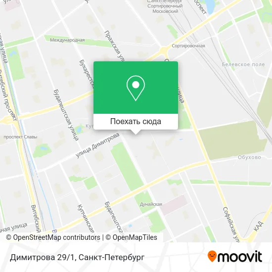 Карта Димитрова 29/1