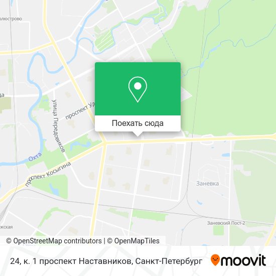 Карта 24, к. 1 проспект Наставников