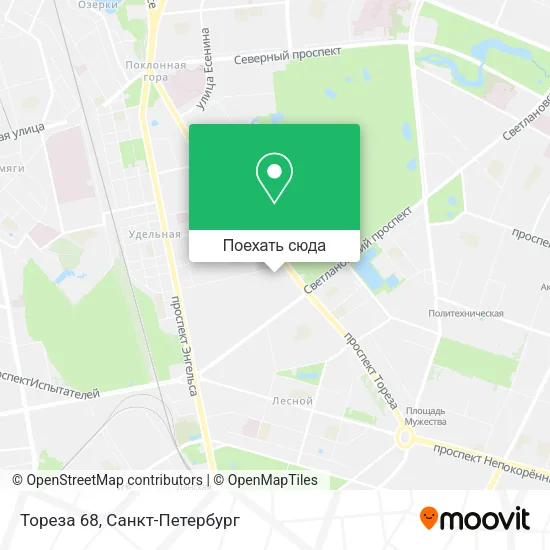 Карта Тореза 68