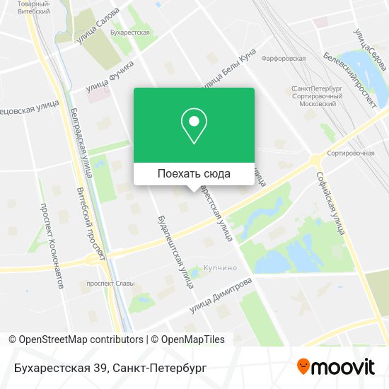 Карта Бухарестская 39
