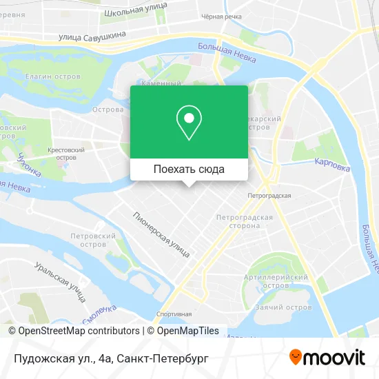 Карта Пудожская ул., 4а