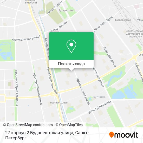 Карта 27 корпус 2 Будапештская улица