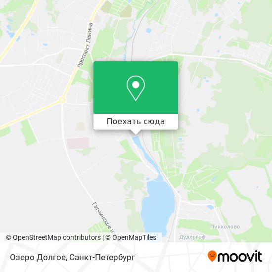 Карта Озеро Долгое