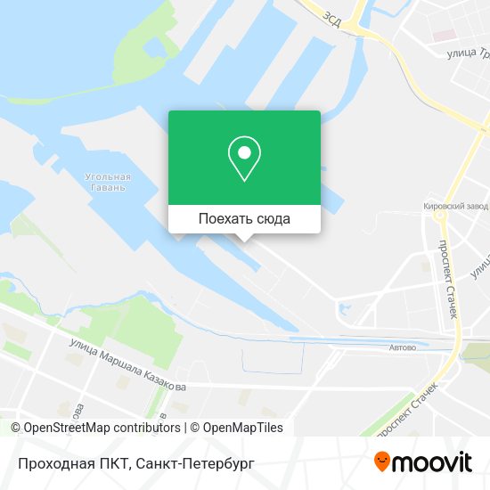 Карта Проходная ПКТ