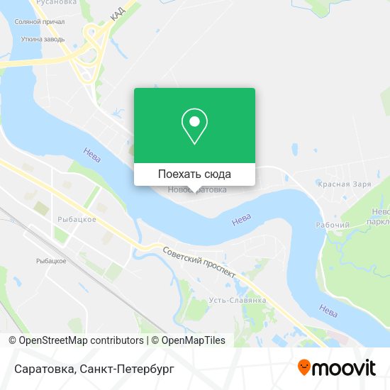 Карта Саратовка
