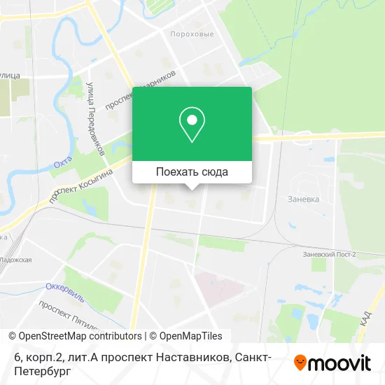 Карта 6, корп.2, лит.А проспект Наставников