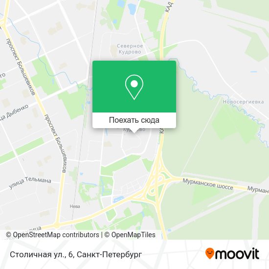 Карта Столичная ул., 6