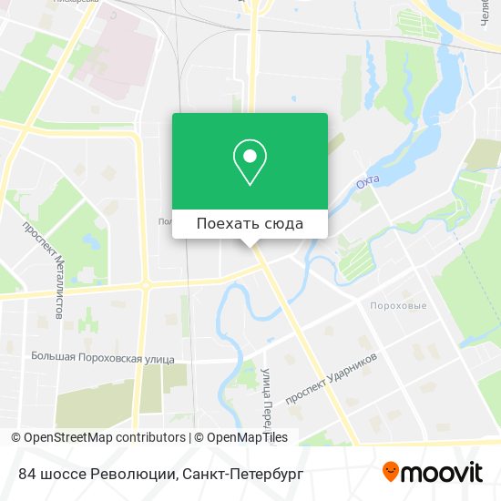 Карта 84 шоссе Революции