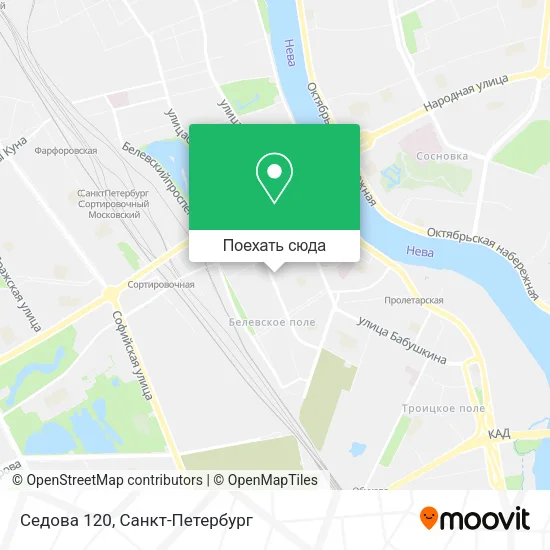 Карта Седова 120