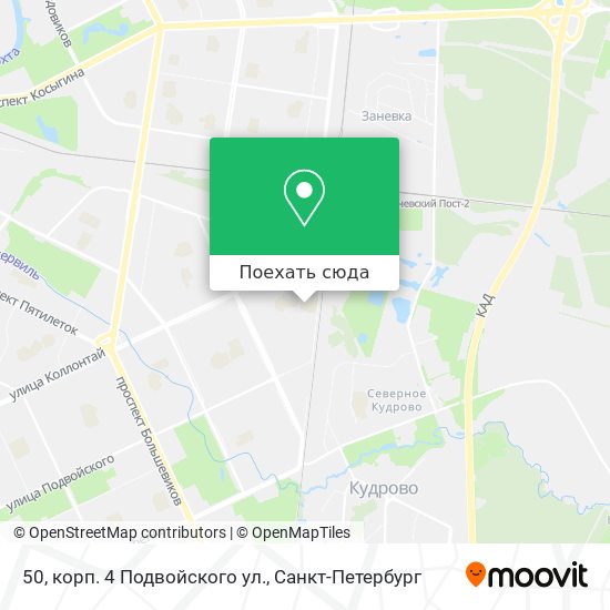 Карта 50, корп. 4 Подвойского ул.