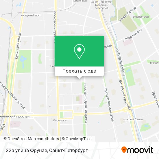 Карта 22а улица Фрунзе