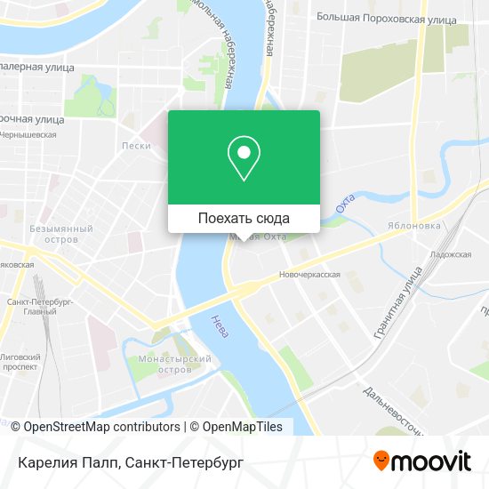 Карта Карелия Палп