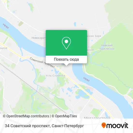 Карта 34 Советский проспект