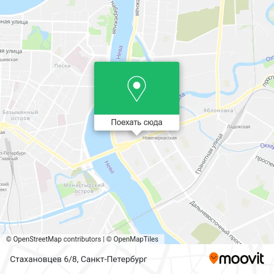 Карта Стахановцев 6/8