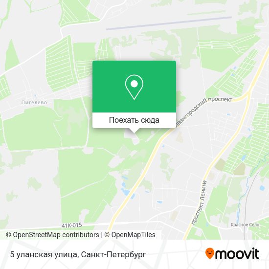 Карта 5 уланская улица