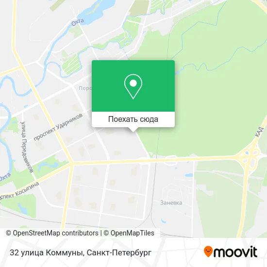 Карта 32 улица Коммуны