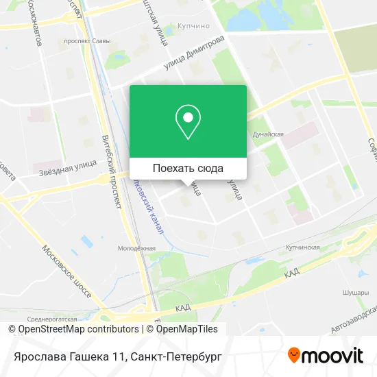 Карта Ярослава Гашека 11