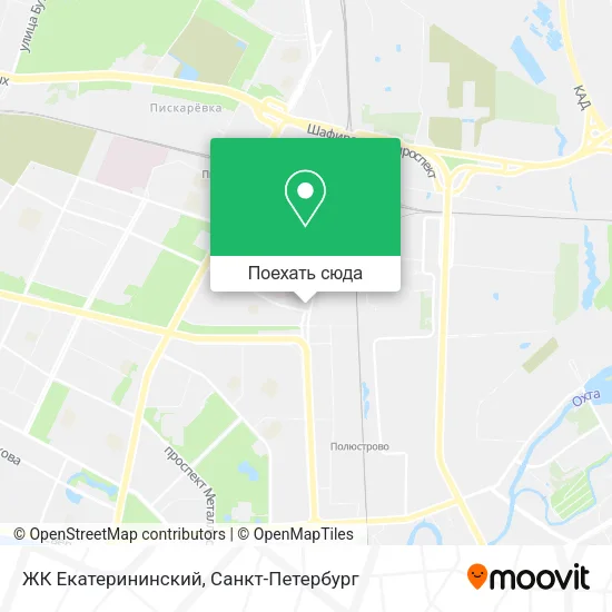 Карта ЖК Екатерининский