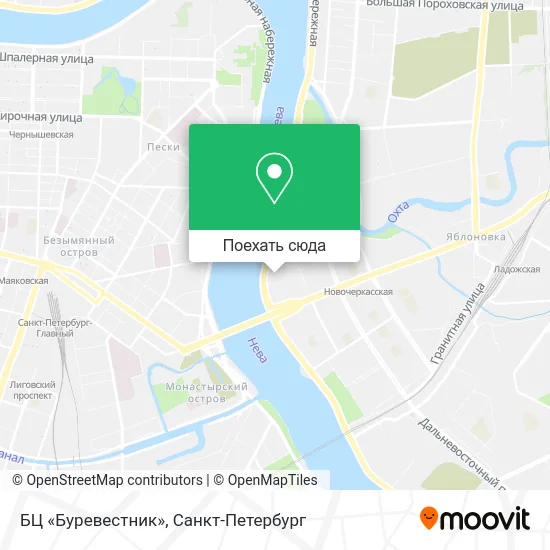 Карта БЦ «Буревестник»