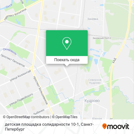 Карта детская площадка солидарности 10-1