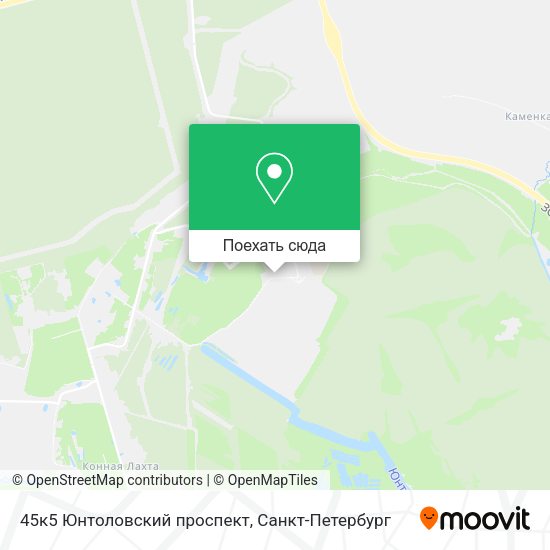 Карта 45к5 Юнтоловский проспект