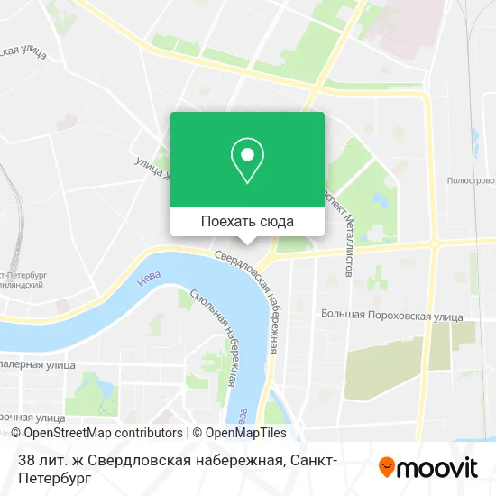 Карта 38 лит. ж Свердловская набережная