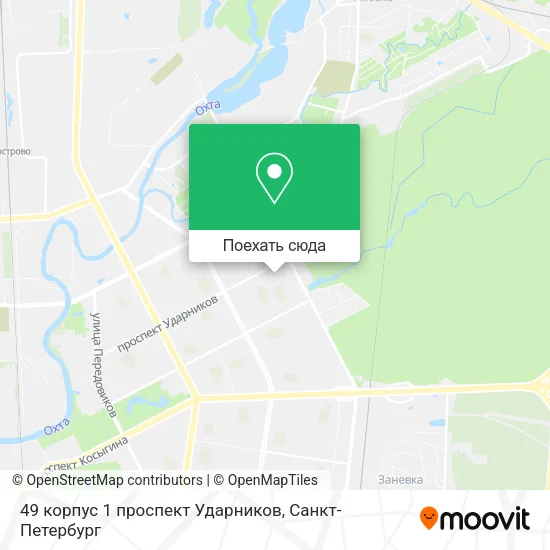 Карта 49 корпус 1 проспект Ударников