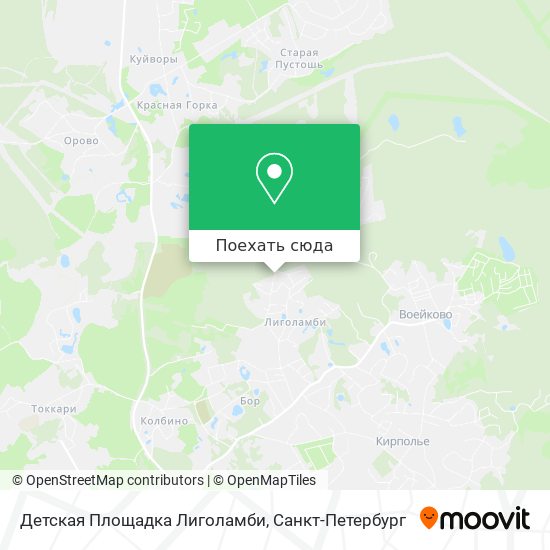 Карта Детская Площадка Лиголамби