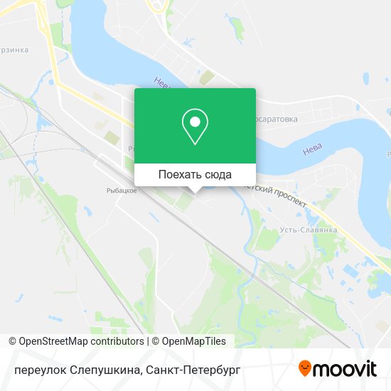 Карта переулок Слепушкина