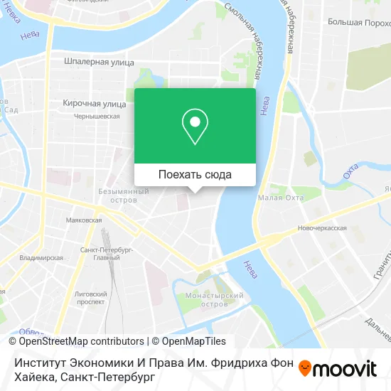 Карта Институт Экономики И Права Им. Фридриха Фон Хайека